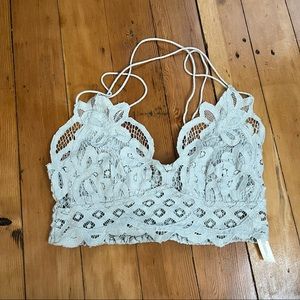 Free people gray Adella bralette